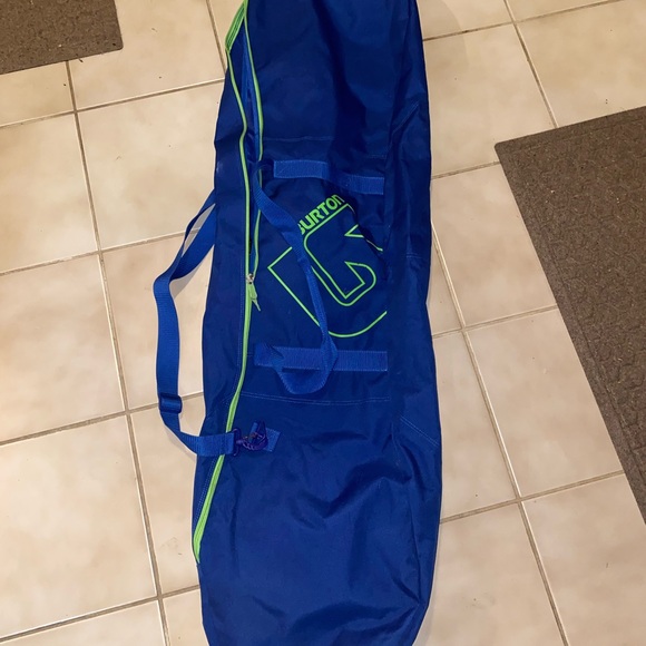 Burton Other - Burton 146 Blue and Green Snowboard Bag